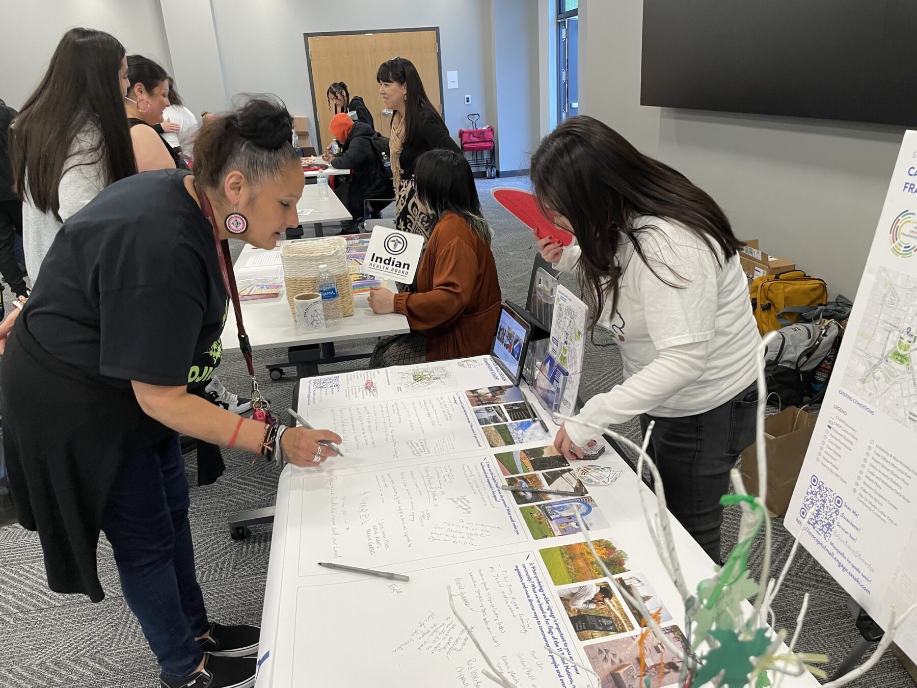 photograph of community engagement charette