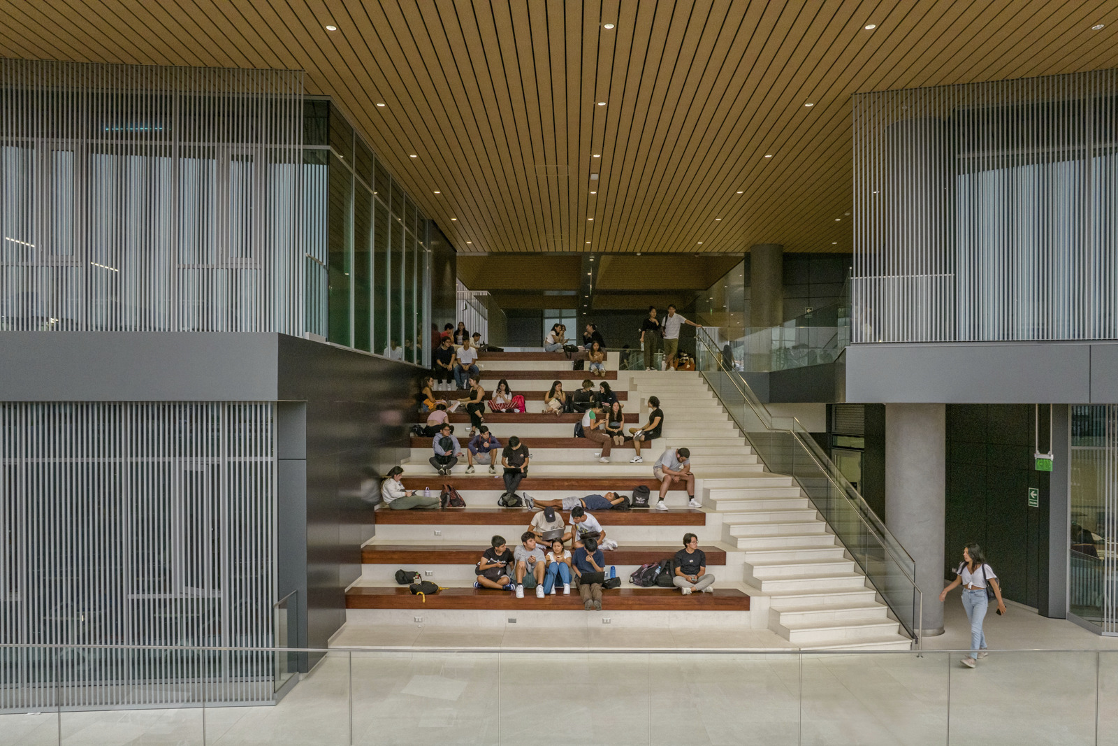 photograph of outdoor auditorium style seating